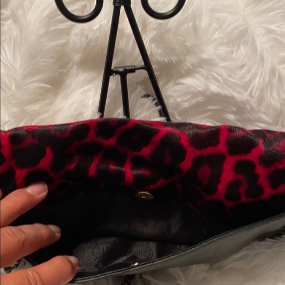 Michael Kors Red Leopard Calf Hair & Leather  Bag - Picture 5 of 5